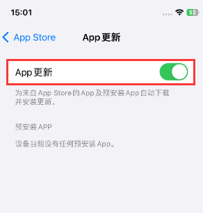 琅琊苹果15维修中心如何让iPhone15APP自动更新